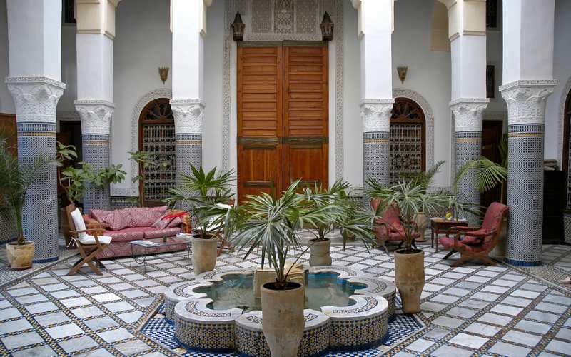 Designing a French Courtyard
