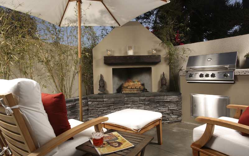   Patio Kitchen Layout Ideas