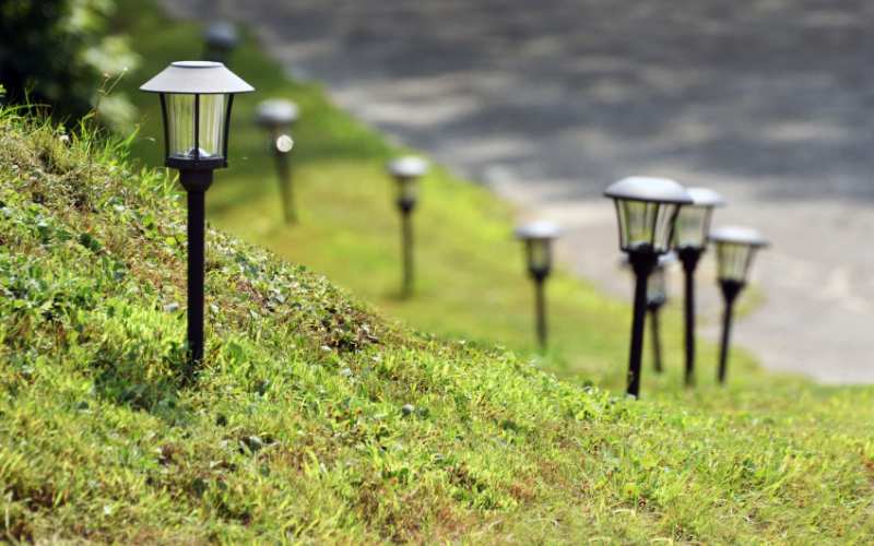 Landscape Design with Solar Illumination